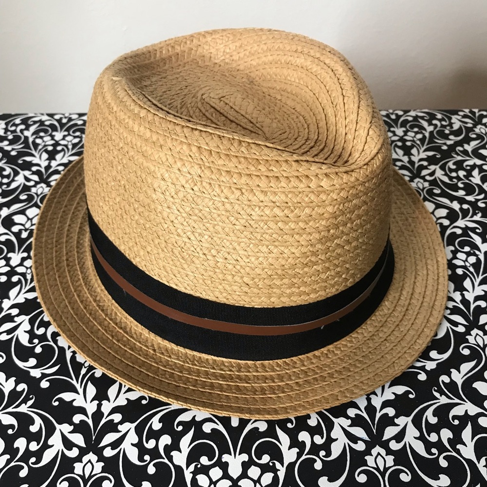 Straw Fedora Hat